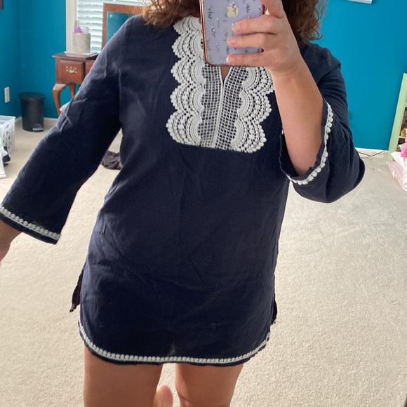 Jade Other - Jade Melody Tam swim cover up in navy blue size large